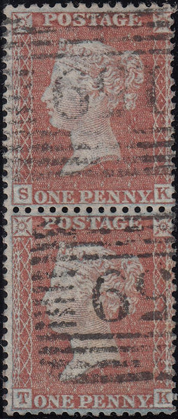 116118 1855 DIE 2 PL.5 (SK TK) SK INVERTED "S" (SPEC C6h).