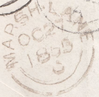 116133 PL.12 (HH)(SG21) ON COVER LEEDS TO WARMINSTER.