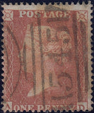 116150 1855 DIE 2 PL.12 MATCHED PAIR LETTERED AD S.C.16 (SG21) AND L.C.14 (SPEC C6).