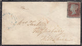 116212 PL.133 (FB)(SG8) ON MOURNING ENVELOPE YARMOUTH TO WILTSHIRE.