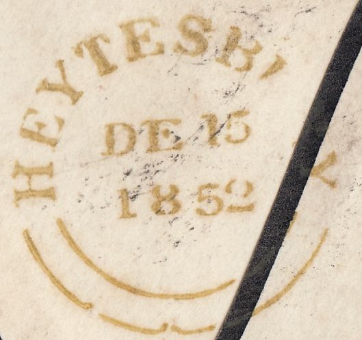 116212 PL.133 (FB)(SG8) ON MOURNING ENVELOPE YARMOUTH TO WILTSHIRE.