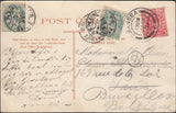 116433 1903 MAIL SWANSEA TO PARIS REDIRECTED TO BELGIUM.