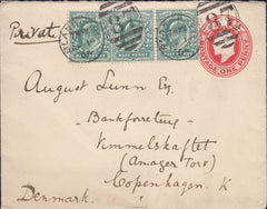 117132 1904 MAIL BLANDFORD TO DENMARK.