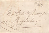 117198 1835 DORSET/'BLANDFORD PENNY POST' HAND STAMP (DT54).