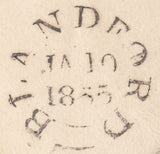 117198 1835 DORSET/'BLANDFORD PENNY POST' HAND STAMP (DT54).