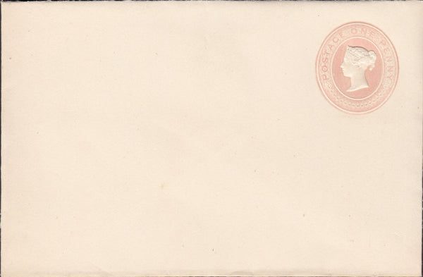 117257 QV 1D PINK ENVELOPE UNUSED/'HOUSE OF COMMONS' EMBOSSED IMPRINT.