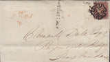 117354 1D RED PL.XI ON COVER USED IN LONDON (GD).