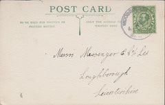 117525 1913 CAMBRIDGE/'WOODDITTON NEWMARKET' RUBBER DATE STAMP.
