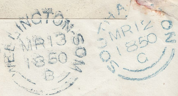 117590 1850 HANTS/'NORTHAM' UDC ON COVER.