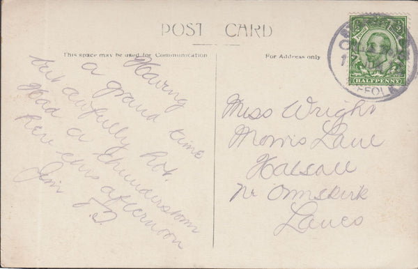 117609 1918 SUFFOLK/'STANSFIELD' RUBBER DATE STAMP.