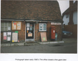 117614 1908 POST CARD NEWTON GREEN SUB POST OFFICE (SUFFOLK).