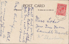 117661 1927 DORSET/'YETMINSTER' SKELETON STYLE DATE STAMP.