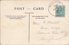 117695 1903 DORSET/'WIMBORNE' SKELETON STYLE DATE STAMP.