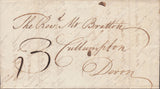 117720 1793 DORSET/'LYME' HORSESHOE STYLE HAND STAMP (DT307).