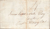 117818 1832 'NEW GALLOWAY' HAND STAMP ON MAIL TO CASTLE DOUGLAS.