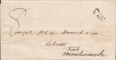 117893 1833 DEVON/'CULLOMPTON PENNY POST' (DN295).