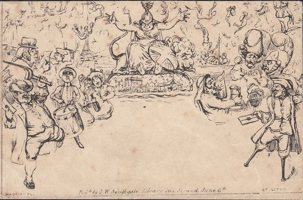118263 SOUTHGATE CARICATURE NO.3.