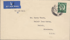 118279 1959 MAIL HOUSE OF COMMONS TO USA.