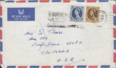 118287 1964 MAIL BOURNEMOUTH TO CALIFORNIA.