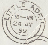 118317 1959 MAIL LONDON TO ADEN COLONY.