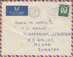 118326 1961 MAIL BIRKENHEAD TO MEDAN (MALAYA).