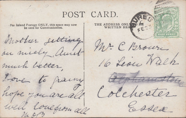 118344 ALPHAMSTONE CANCELLATIONS (UNDER BURES) SUFFOLK.