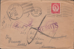 118379 1955 UNDELIVERED MAIL SOUTHAMPTON TO CANADA.
