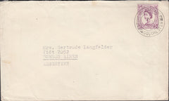 118478 1965 SURFACE MAIL COLCHESTER TO ARGENTINA.