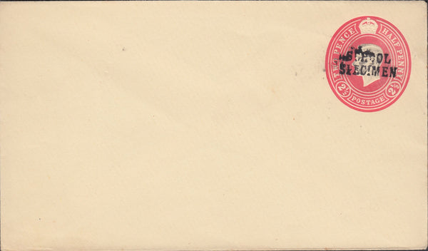 118530 1951 KGV1 2½D CARMINE ENVELOPE/POST OFFICE TRAINING.