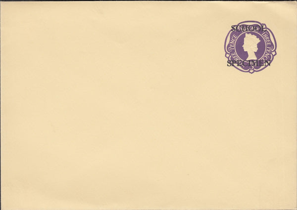 118568 1960 3D VIOLET POST OFFICE ENVELOPE/POST OFFICE TRAINING.