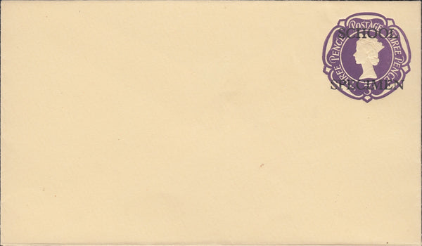 118569 1958 3D VIOLET POST OFFICE ENVELOPE/POST OFFICE TRAINING.