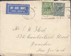 118629 1932 MAIL TOOTING TO NEW ZEALAND.