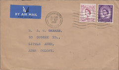 118658 1958 MAIL TEIGNMOUTH TO ADEN COLONY.