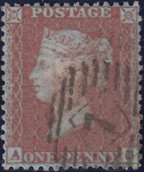 118665 PL.21 (SPEC C6)(AG)/VERY BLUED PAPER/MISSING IMPRIMATUR LETTERING.