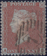 118665 PL.21 (SPEC C6)(AG)/VERY BLUED PAPER/MISSING IMPRIMATUR LETTERING.