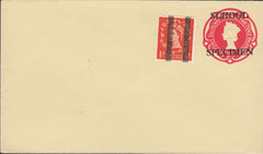 119541 1954 2½D CARMINE POST OFFICE ENVELOPE/POST OFFICE TRAINING.