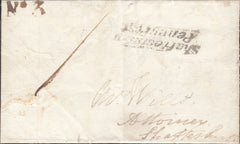 119589 1837 DORSET/'SHAFTESBURY PENNY POST' (DT458).