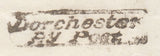 119597 1839 DORSET/'DORCHESTER PENNY POST' (DT247).