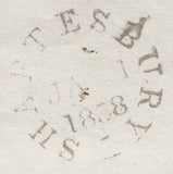 119601 1838 DORSET/SHAFTESBURY PENNY POST.