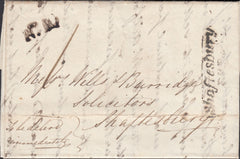 119604 1839 DORSET/'SHAFTESBURY PENNY POST' (DT461).