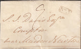 119610 1828 DORSET/'SHAFTESBURY 5TH CLAUSE POST' HAND STAMP TYPE 'G' (DT472).