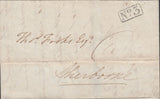 119612 1825 DORSET/'SHAFTESBURY 5'' CLAUSE POST' HAND STAMP TYPE 51 (DT468).