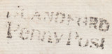 119618 1832 DORSET/'BLANDFORD PENNY POST' HAND STAMP (DT54).