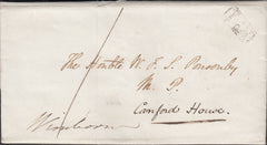 119622 1833 DORSET/'BLANDFORD PENNY POST' HAND STAMP (DT54).