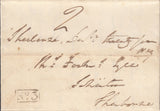 119628 1829 DORSET/'SHERBORNE PENNY POST' HAND STAMP (DT525).