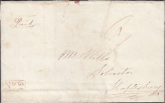 119630 1835 DORSET/'SHERBORNE PENNY POST' HAND STAMP (DT525).