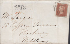 119663 1843 DORSET/DORCHESTER PENNY POST/1D RED (SG8).