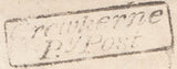 119676 1827 MAIL BEAMINSTER (DORSET) TO CHARD/'BEAMINSTER' HAND STAMP (DT10)/'CREWKERNE PENNY POST' HAND STAMP (SO411).