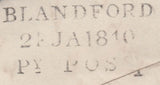 119686 1840 DORSET/'BLANDFORD PENNY POST' HAND STAMP (DT56).
