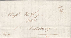 119690 1840 DORSET/'BLANDFORD PENNY POST' HAND STAMP (DT56).